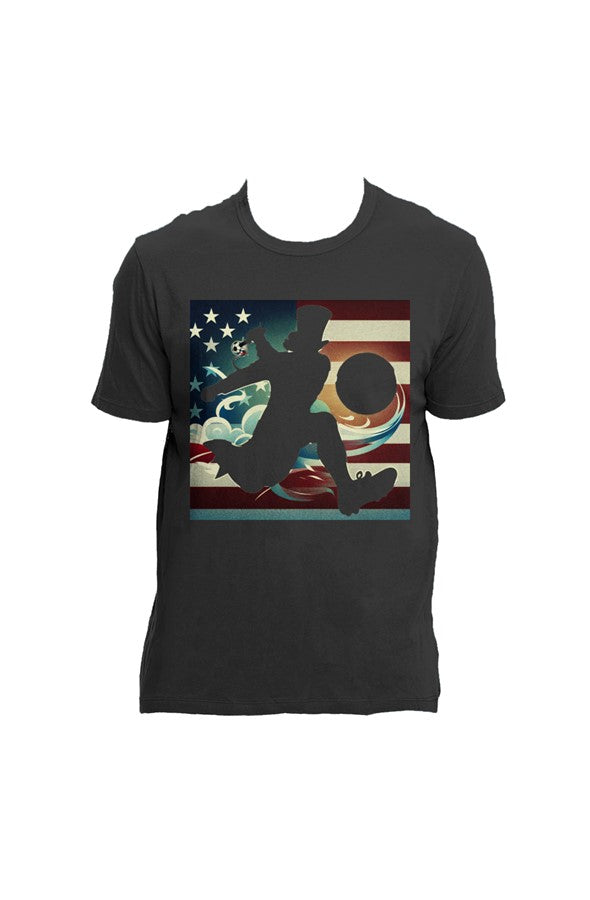 Uncle Soccer US Supima Crew Garment Dyed T-Shirt