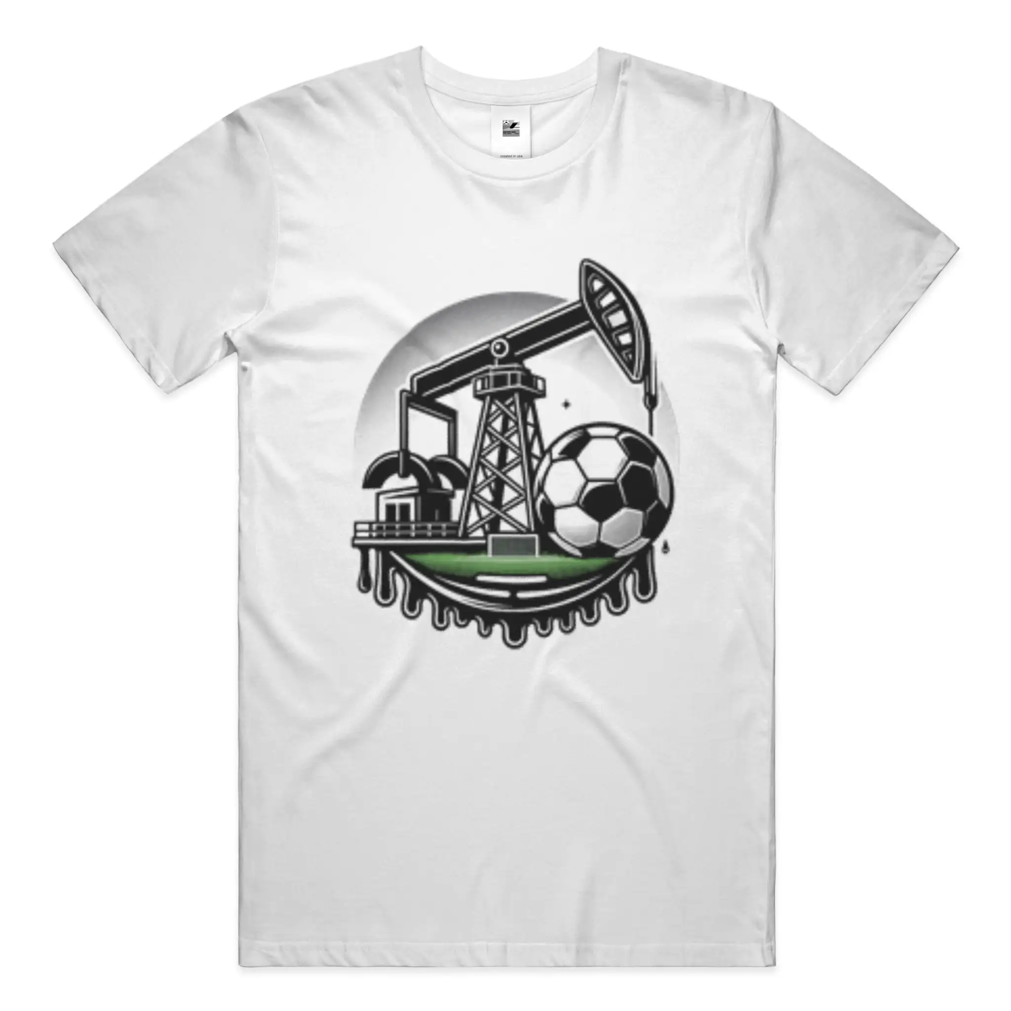 Houston Oil USA-Made 100% Cotton T-Shirt