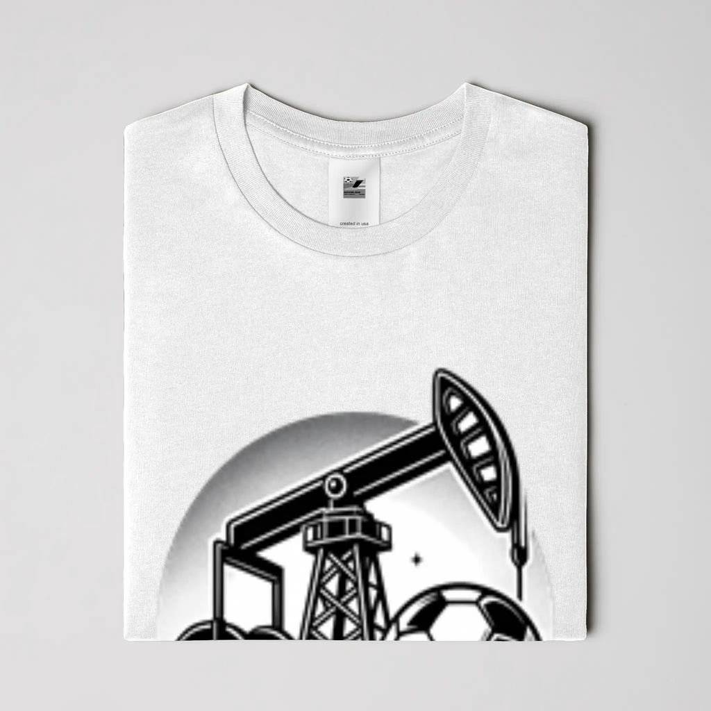 Houston Oil USA-Made 100% Cotton T-Shirt