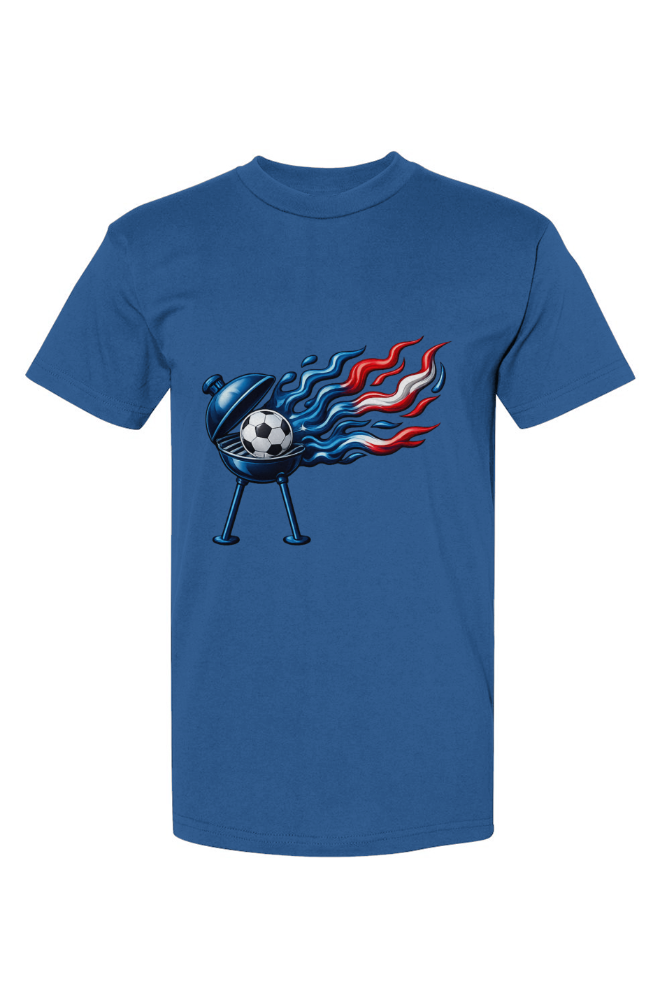 Amrrican [sic] Soccer Grills USA-Made Pre-Shrunk Comfortable Cotton T-Shirt