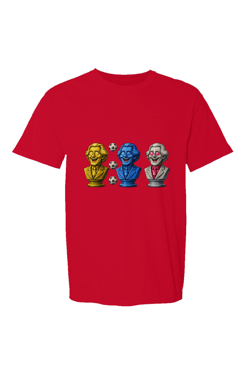 Presidential Soccer Balls Drop Made in USA Short Sleeve Crew T-Shirt