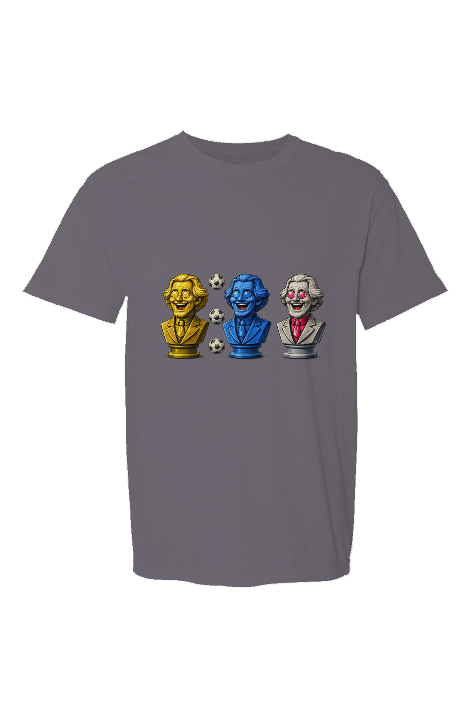 Presidential Soccer Balls Drop Made in USA Short Sleeve Crew T-Shirt