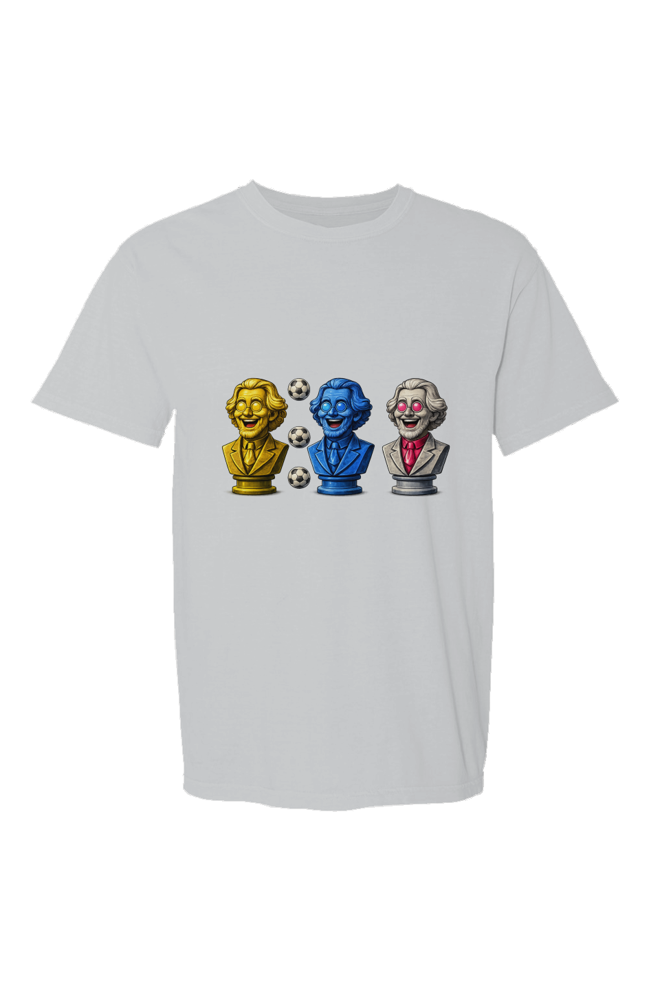 Presidential Soccer Balls Drop Made in USA Short Sleeve Crew T-Shirt