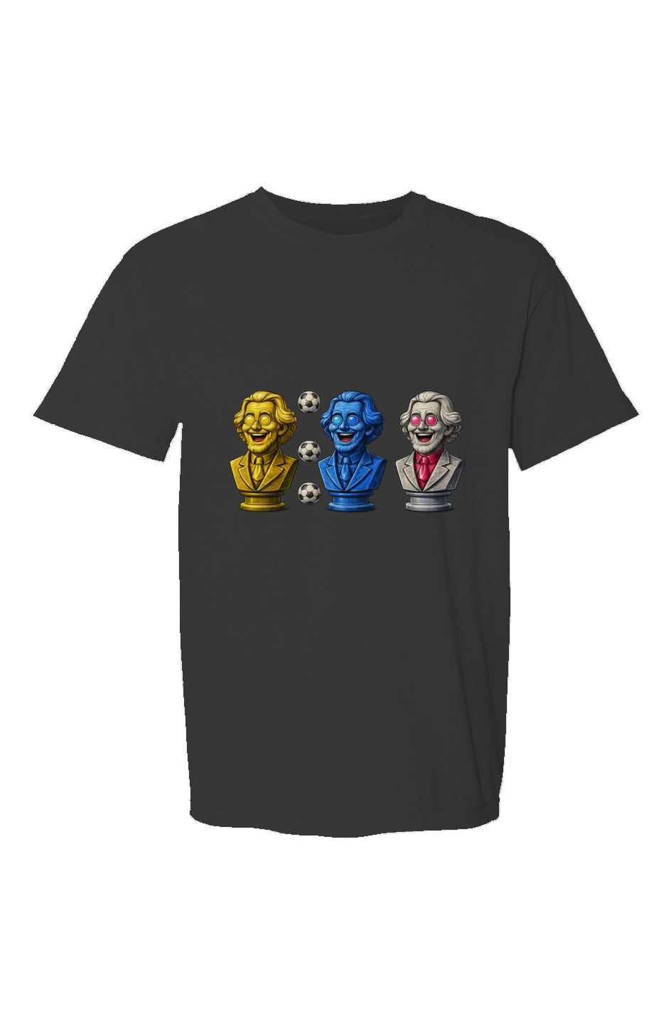 Presidential Soccer Balls Drop Made in USA Short Sleeve Crew T-Shirt