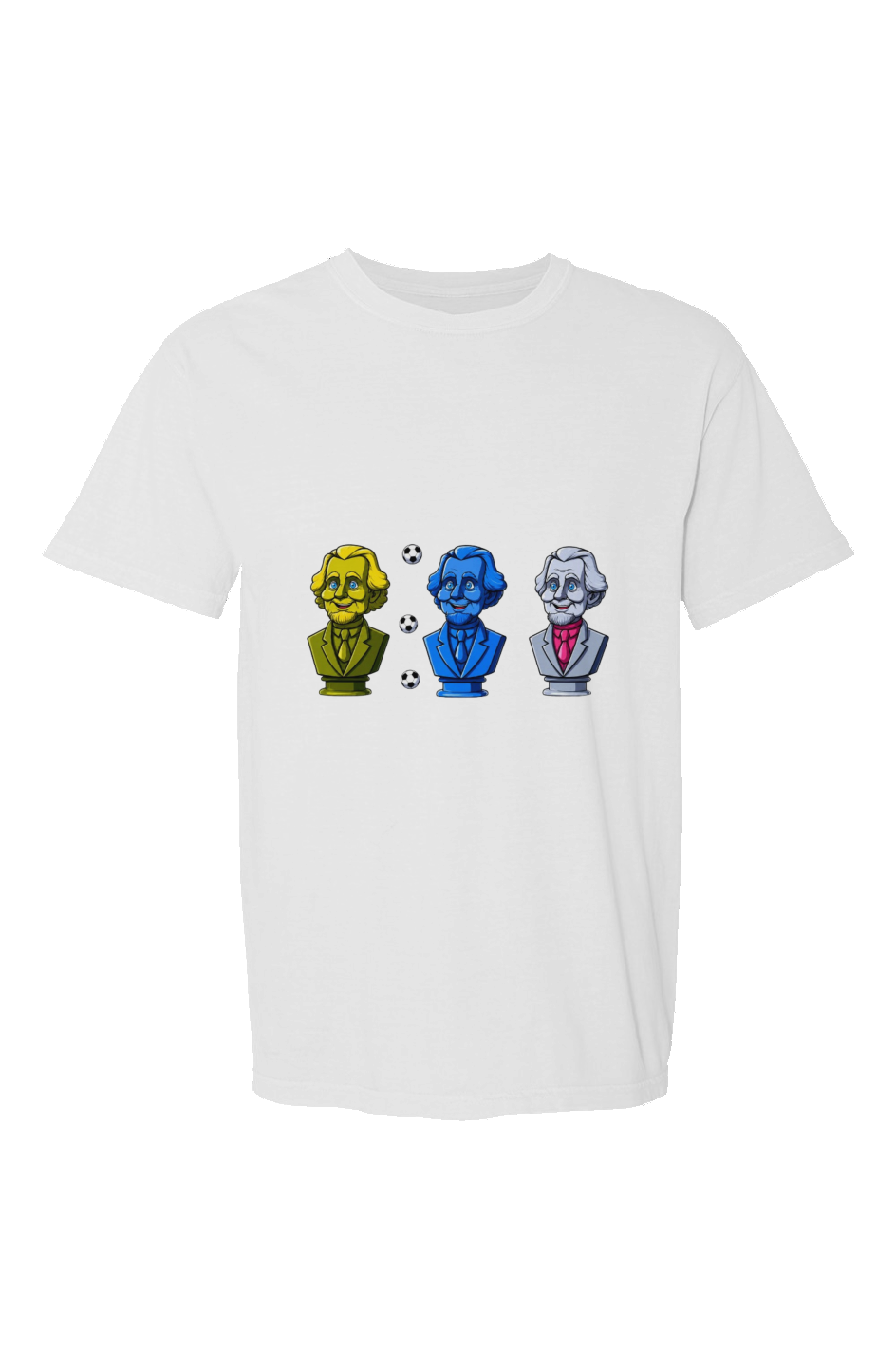 PResidential Soccer Balls Drop Made in USA Short Sleeve Crew T-Shirt