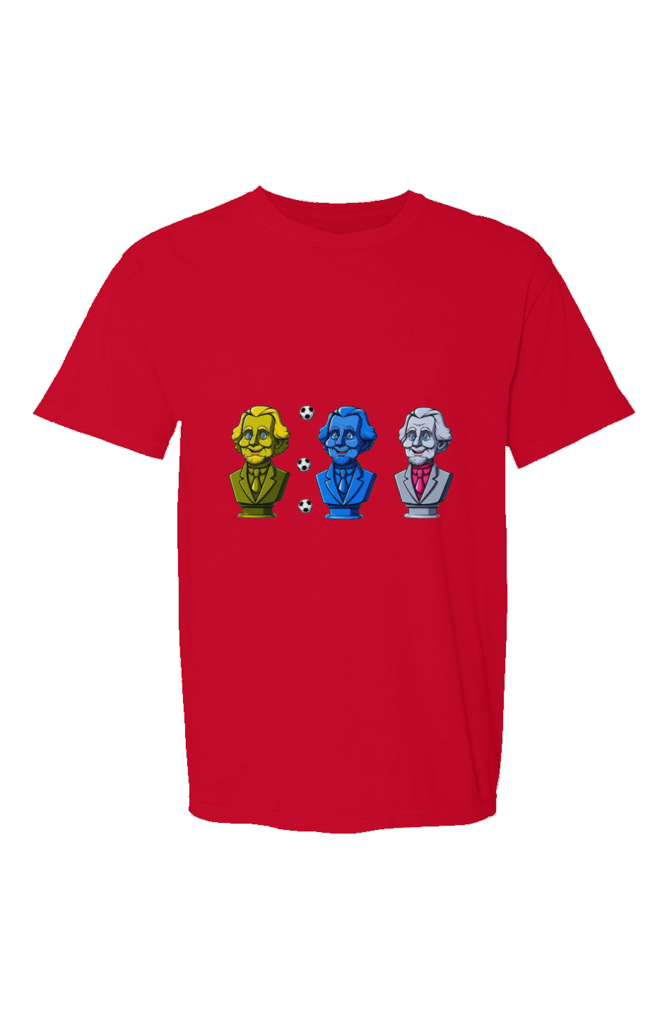 PResidential Soccer Balls Drop Made in USA Short Sleeve Crew T-Shirt