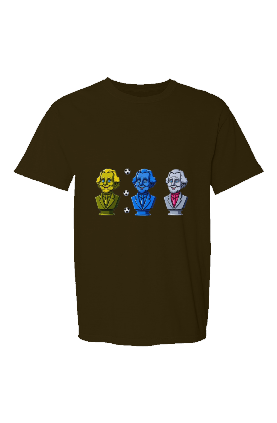 PResidential [sic] Soccer Balls Drop Made in USA Short Sleeve Crew T-Shirt