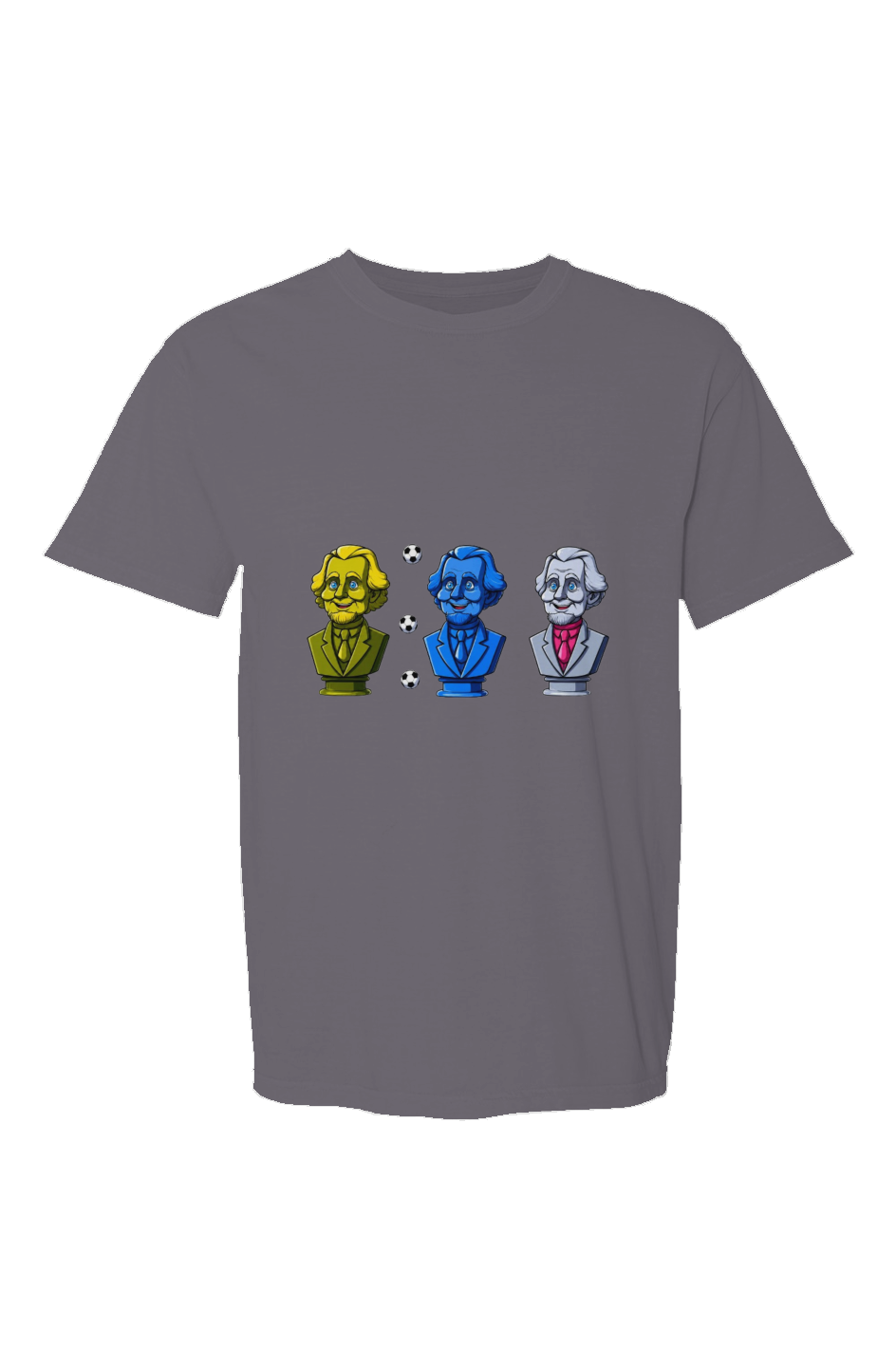 PResidential [sic] Soccer Balls Drop Made in USA Short Sleeve Crew T-Shirt