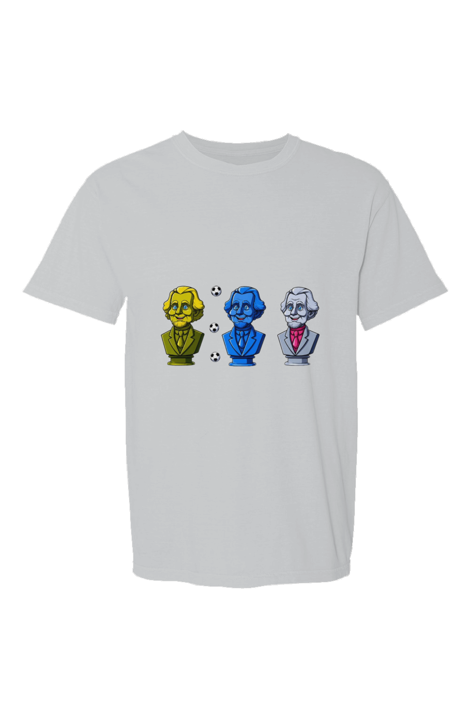 PResidential [sic] Soccer Balls Drop Made in USA Short Sleeve Crew T-Shirt