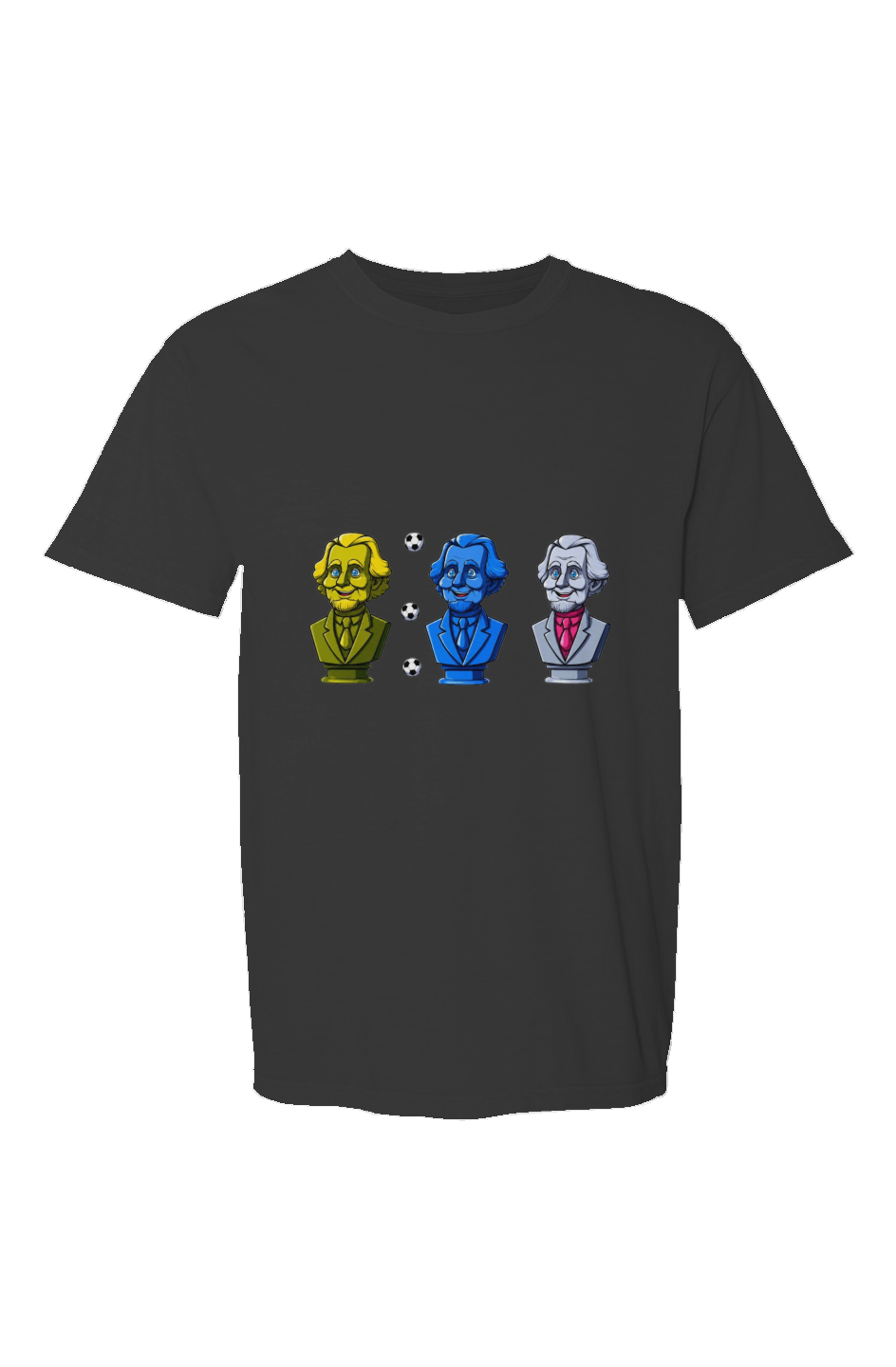 PResidential Soccer Balls Drop Made in USA Short Sleeve Crew T-Shirt