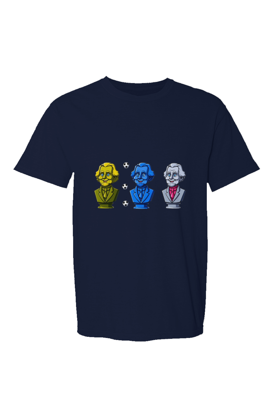 PResidential Soccer Balls Drop Made in USA Short Sleeve Crew T-Shirt