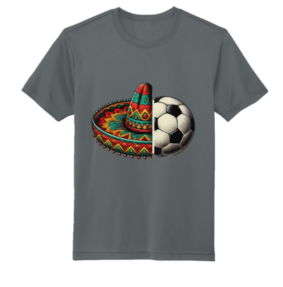 Sombrero Soccer Iron Grey Sustainable Athletic Tee
