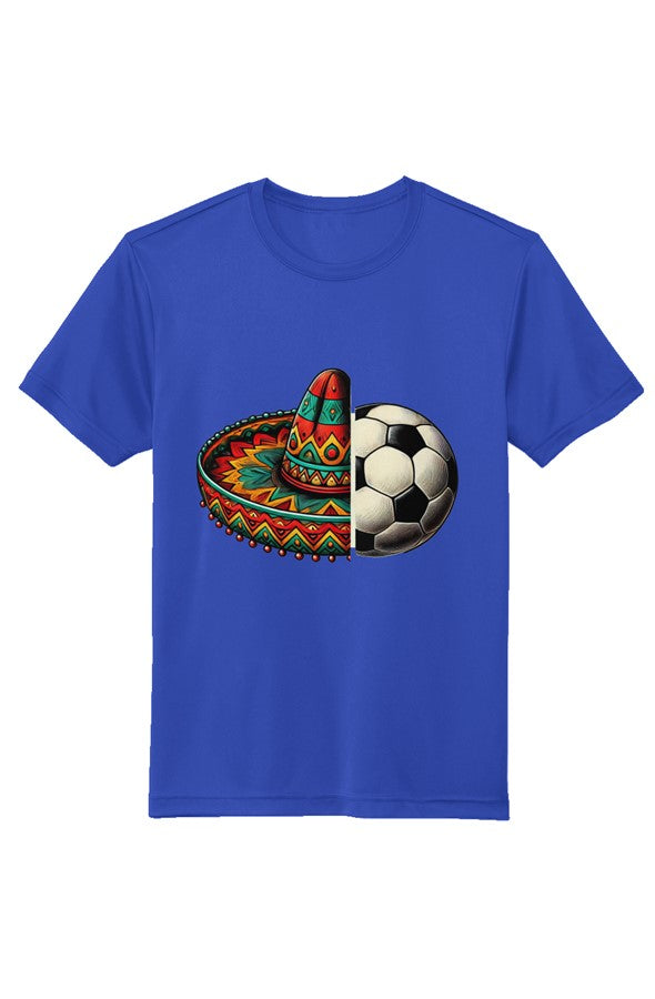Sombrero Soccer True Royal  Sustainable Athletic Tee